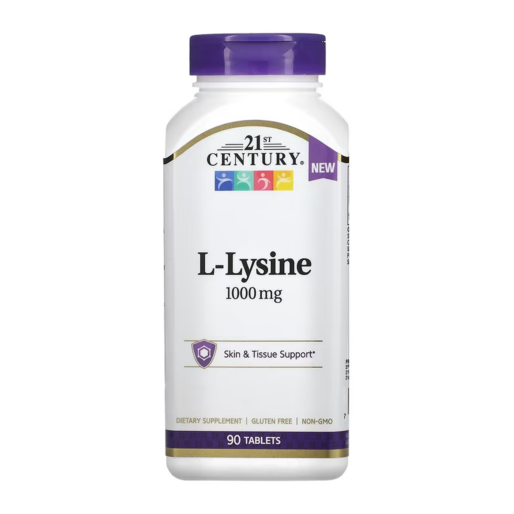 l-lysine-1000-mg-90-tabs-48908348630386_efe7e0bbfe L-Lysine 1000 mg - 90 tabs - Зображення 1