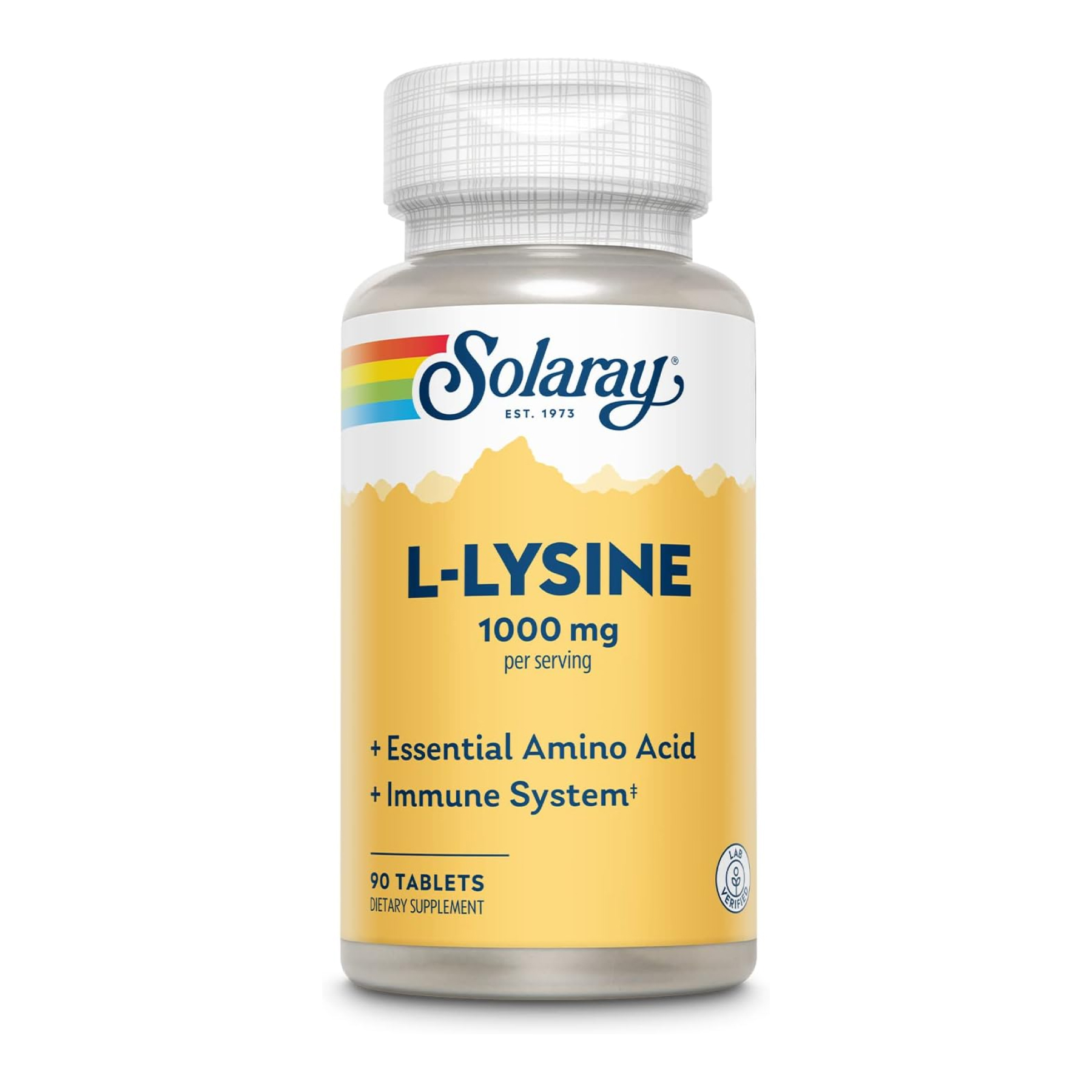 l-lysine-free-form-1000mg-90-tabs-39761884595030_a4bc99238e L-Lysine Free Form 1000mg - 90 tabs - Зображення 1