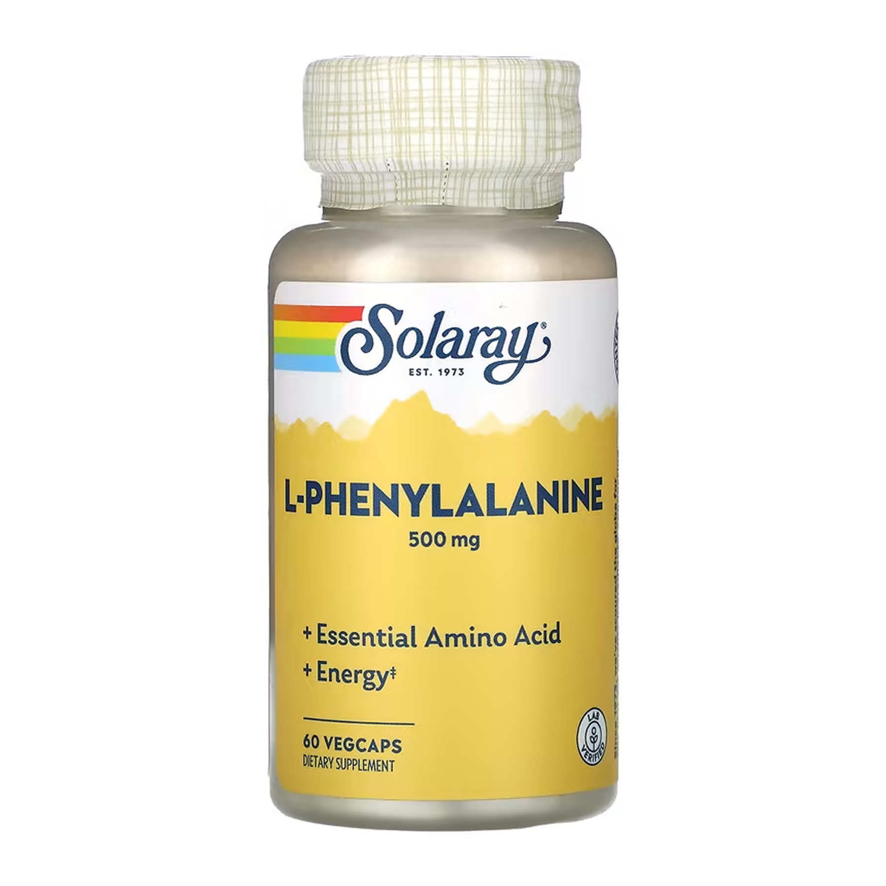 l-phenylalanine-500mg-60-vcaps-61908840001876_55a80476d3 L-Phenylalanine 500mg - 60 vcaps - Зображення 1