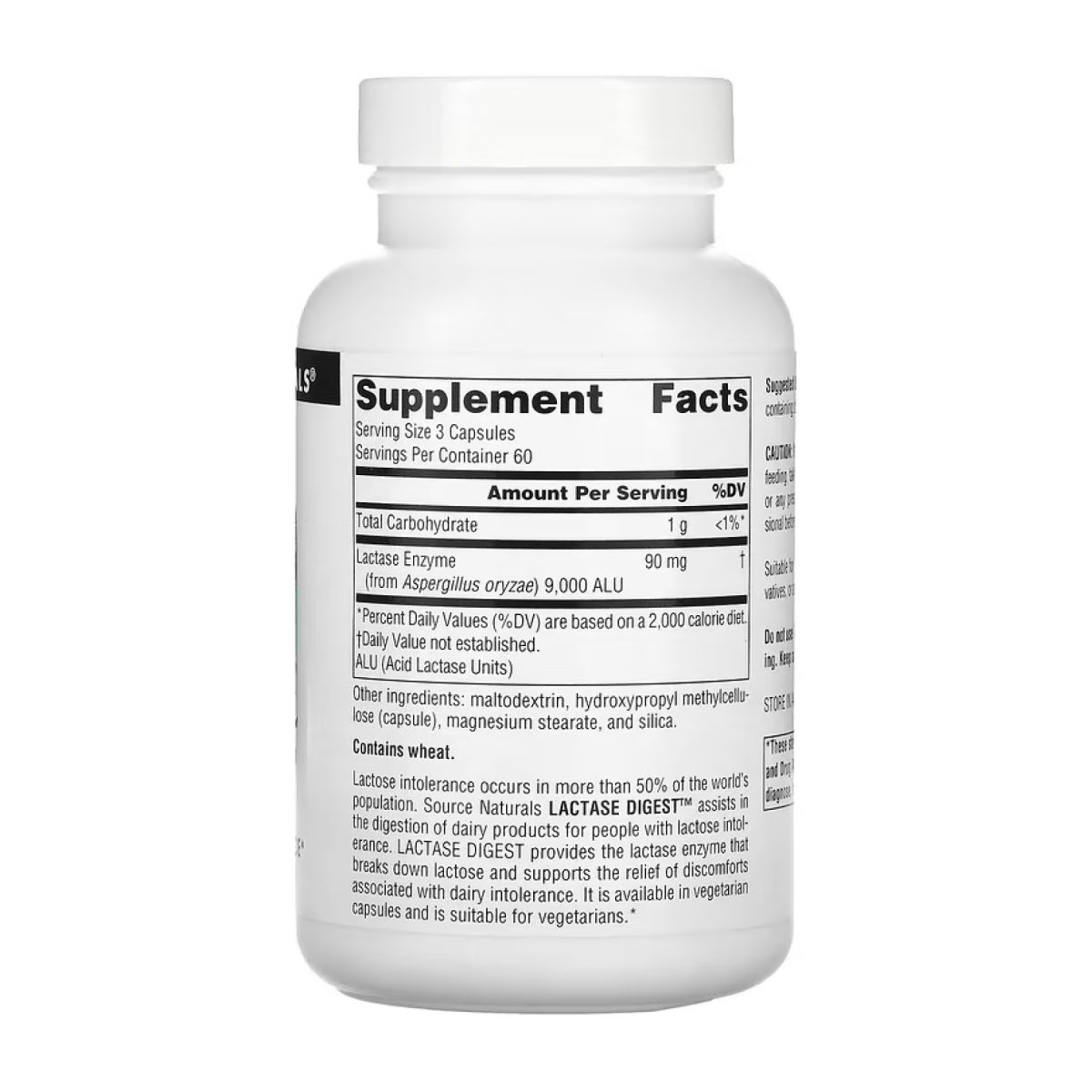 Lactase Digest 30mg - 180 caps - Зображення 2