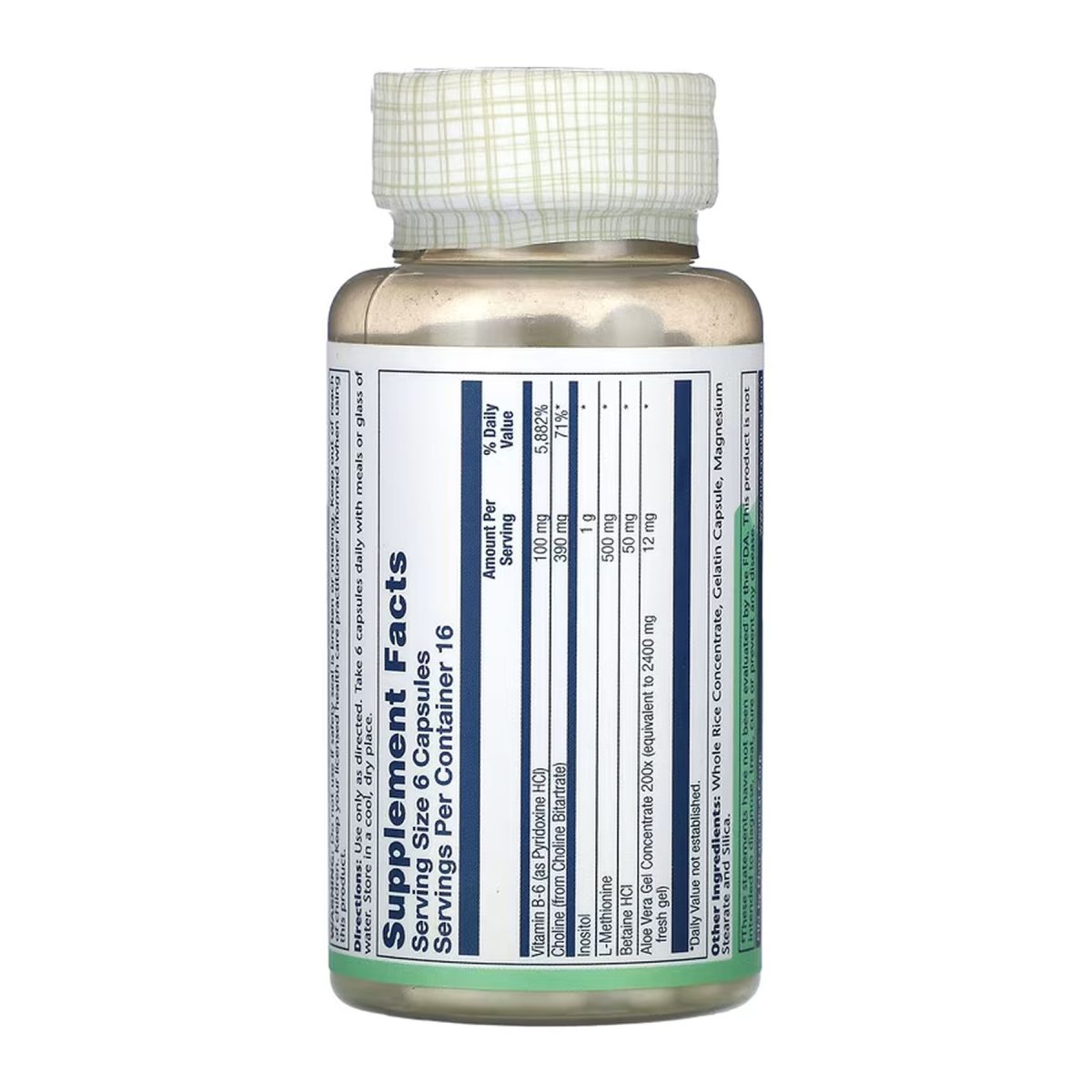 Lipotropic + 1000 - 100 caps - Зображення 2