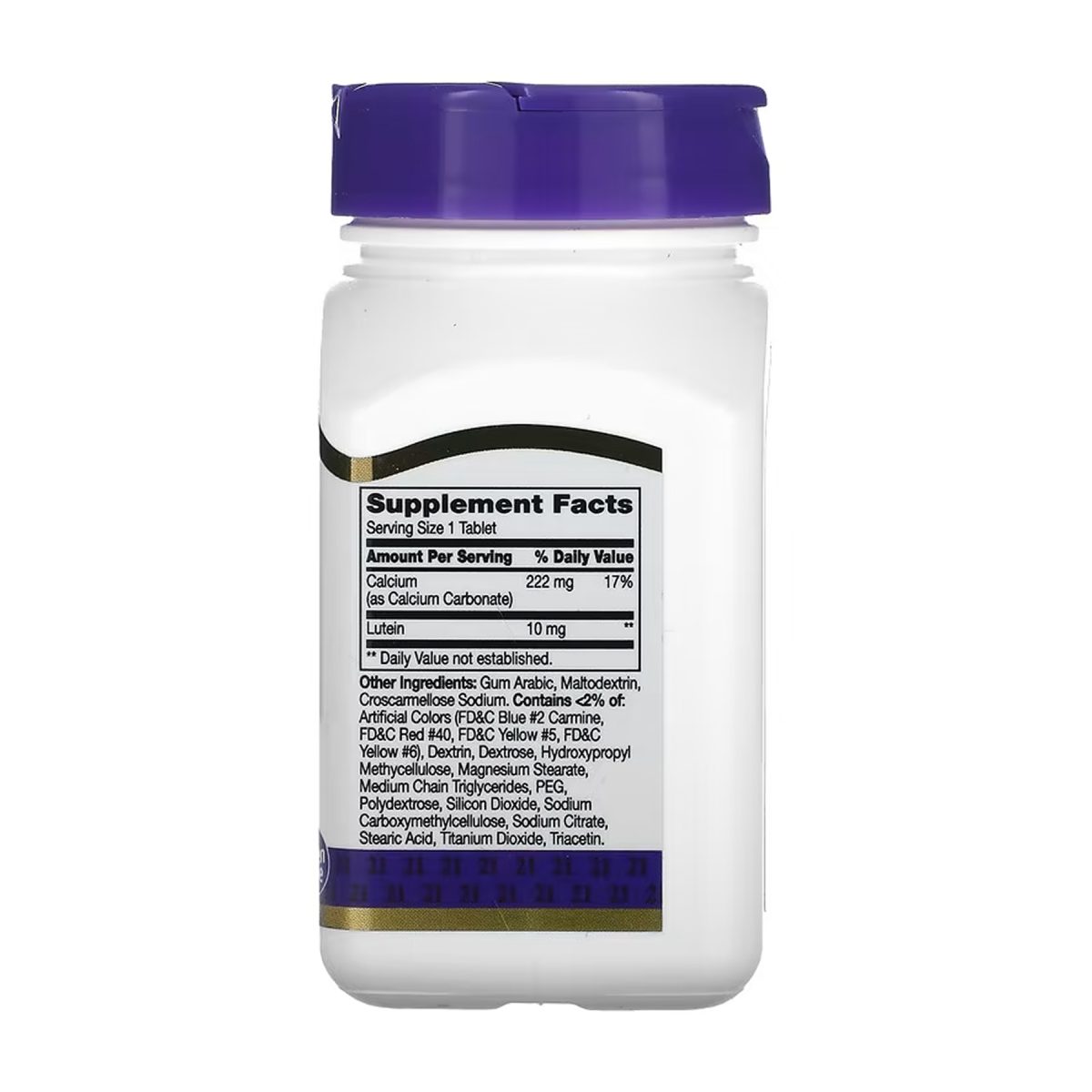 Lutein 10 mg - 60 tabs - Зображення 2