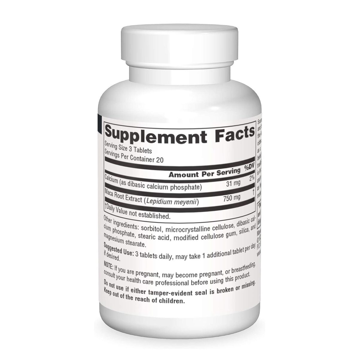 Maca 250mg - 60 tabs - Зображення 2