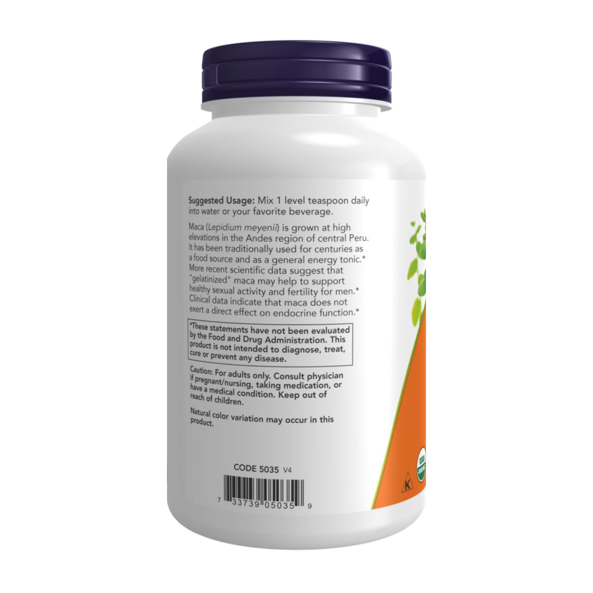 Maca Pure Powder 6:1 Concentrate - 198g - Зображення 3