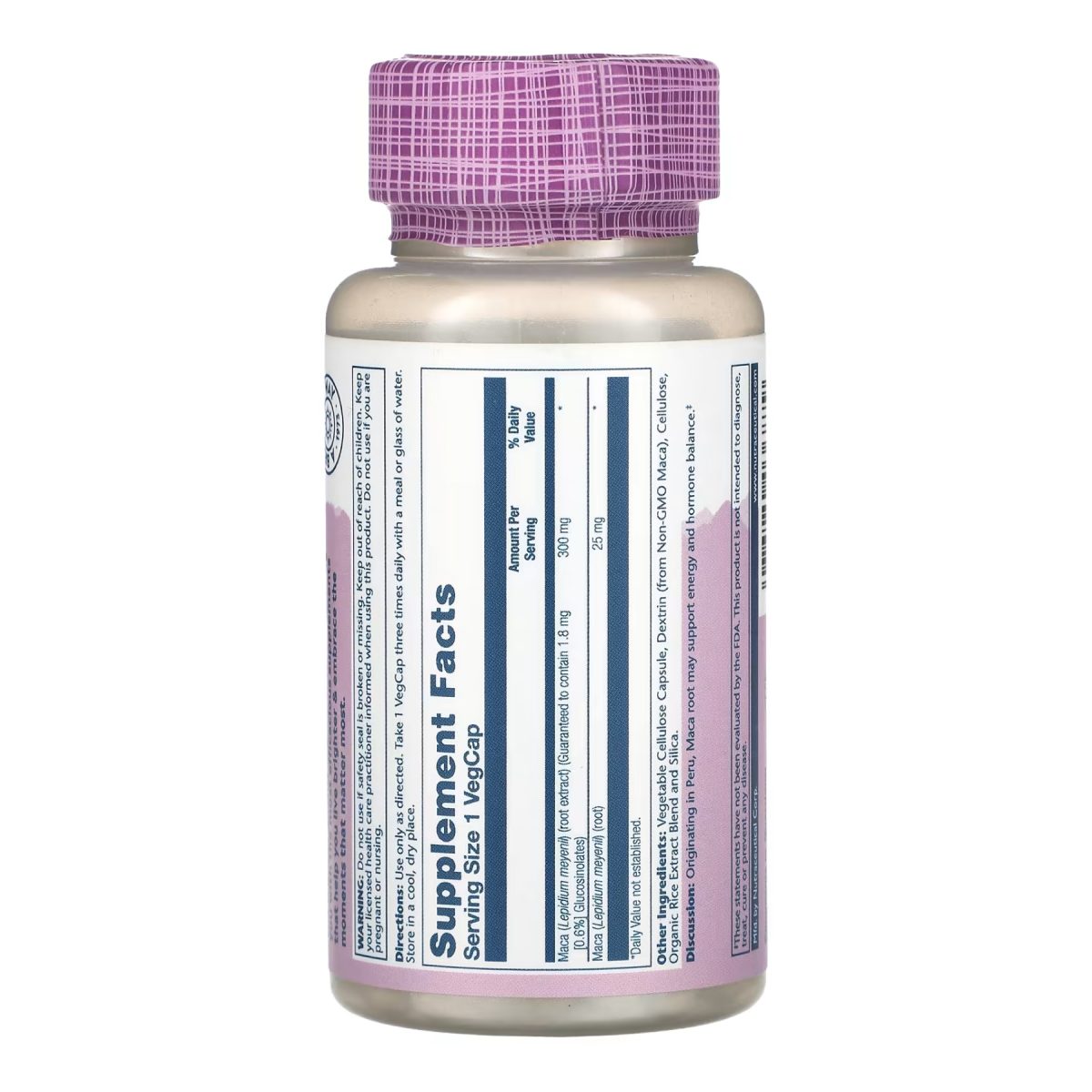Maca Root Extract 300mg - 60 vcaps - Зображення 2