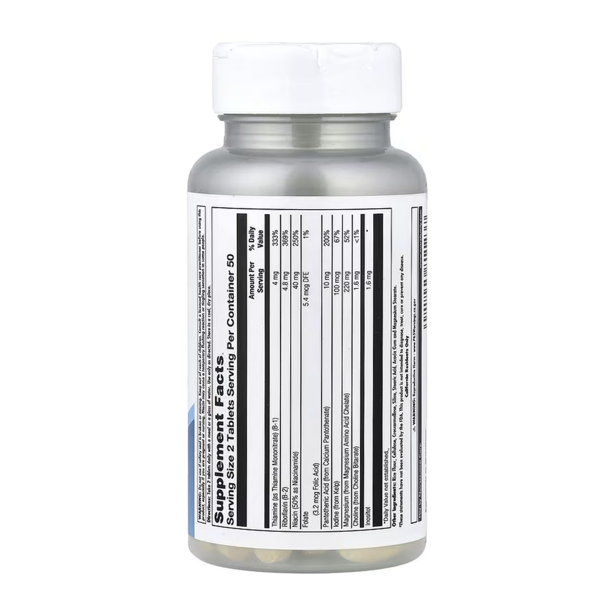Magnesium Amino Acid Chelate 220mg - 100 tabs - Зображення 2