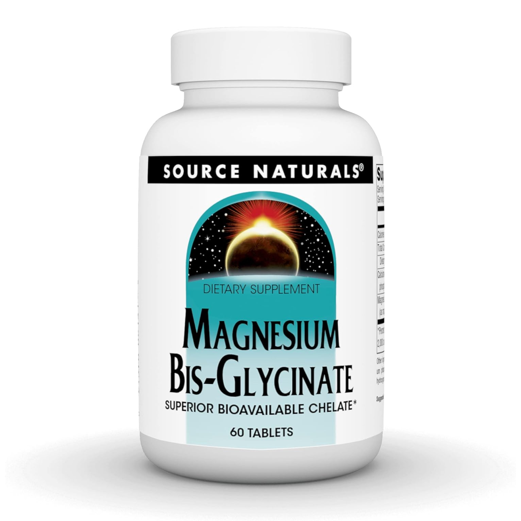 magnesium-bis-glycinate-60-tabs-98880581317301_c942b589cc Magnesium Bis-Glycinate - 60 tabs - Зображення 1