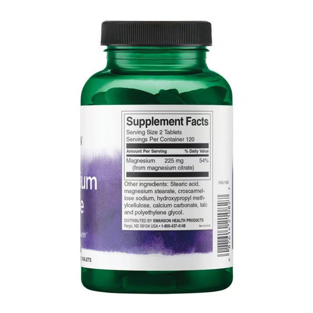 Magnesium Citrate Super Strength - 240 tabs - Зображення 2
