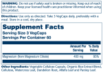 Magnesium Citrate 400mg - 180 vcaps - Зображення 2