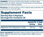 Magnesium Citrate 400mg - 90 vcaps - Зображення 2