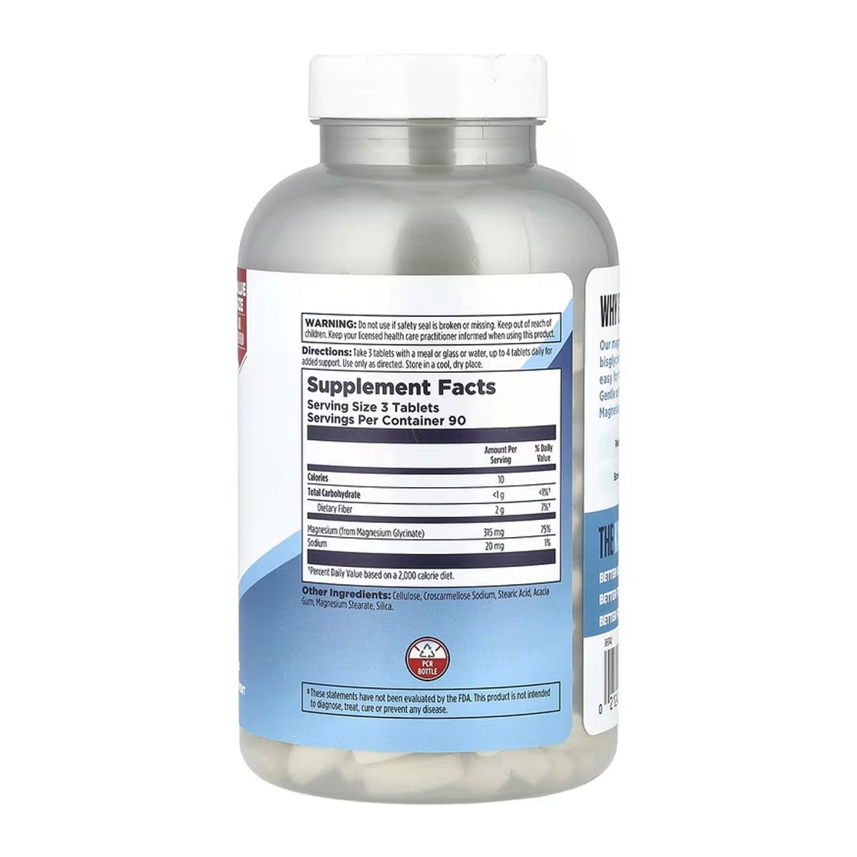 Magnesium Fully Chelated - 270 tabs - Зображення 2