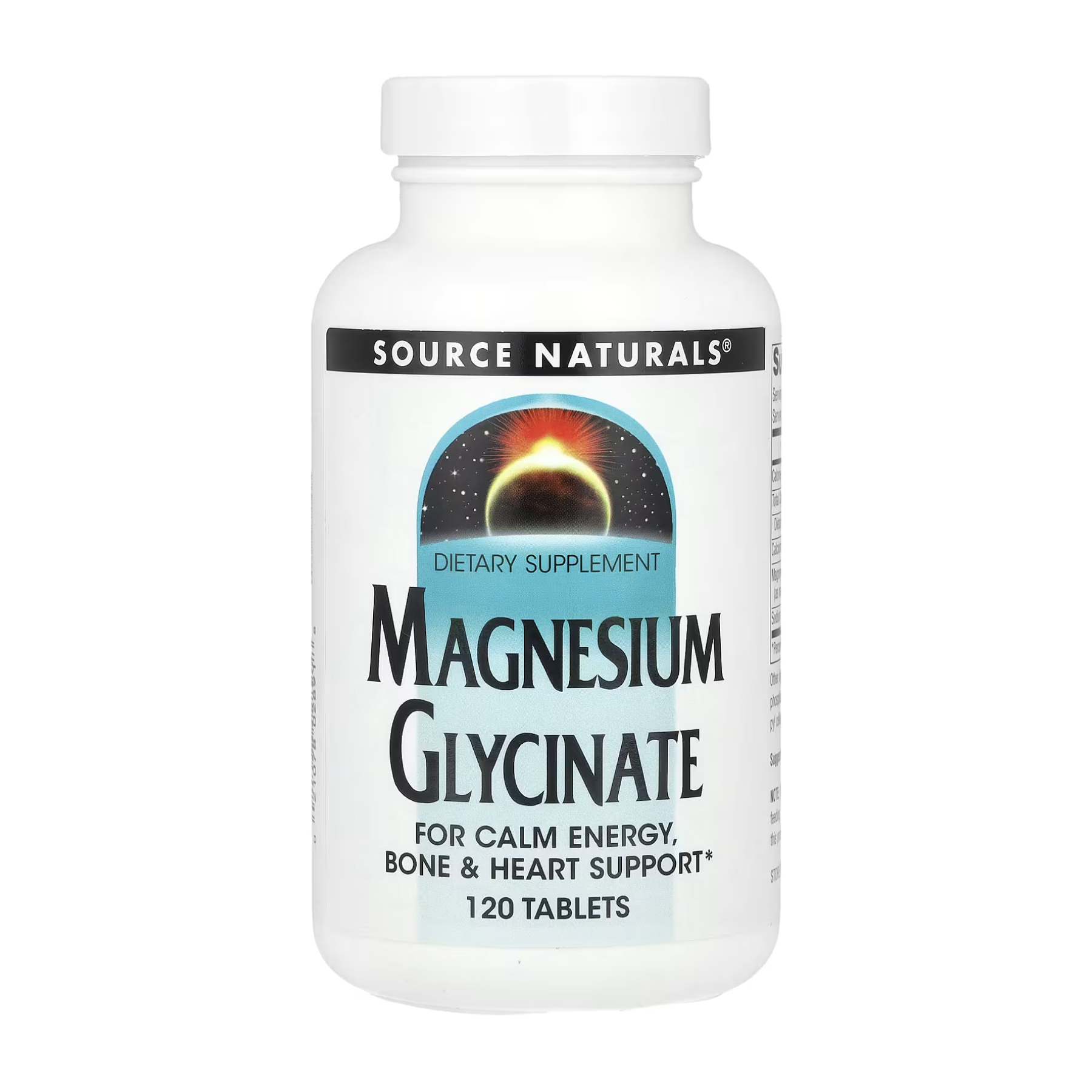 magnesium-glycinate-120-tabs-57655957656730_1b46347c20 Magnesium Glycinate - 120 tabs - Зображення 1