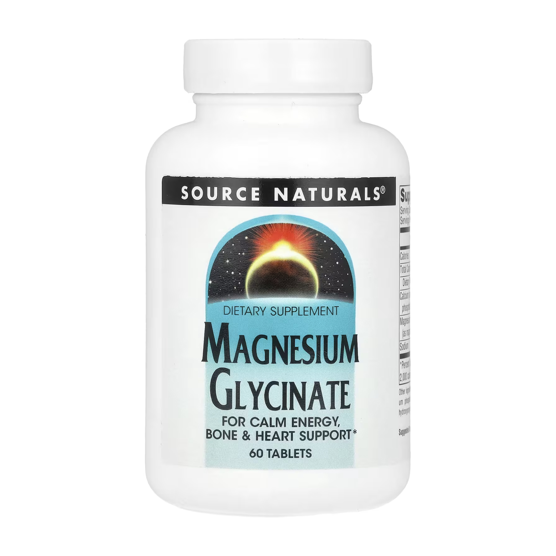 magnesium-glycinate-60-tabs-25316050055917_ed1d7afc4f Magnesium Glycinate - 60 tabs - Зображення 1