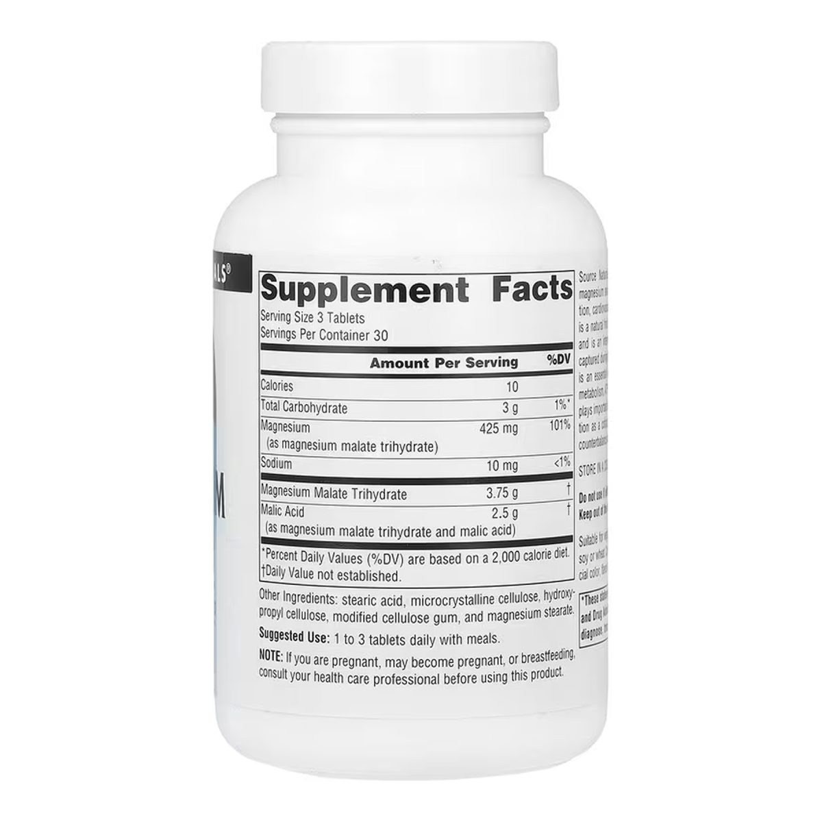 Magnesium Malate - 90 tabs - Зображення 2