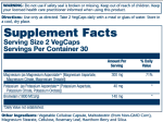 Magnesium & Potassium Asporotate - 60 vcaps - Зображення 2