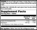 Magnesium Sustained Release Triple Source 500mg - 100 tabs - Зображення 2