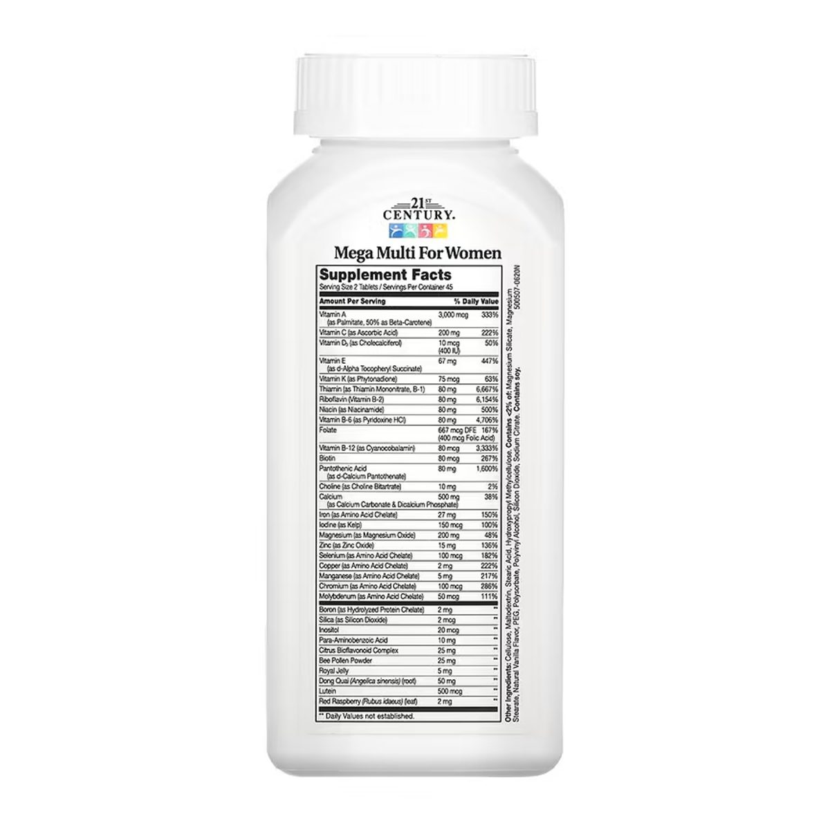 Mega Multi For Women - 90 tabs - Зображення 2