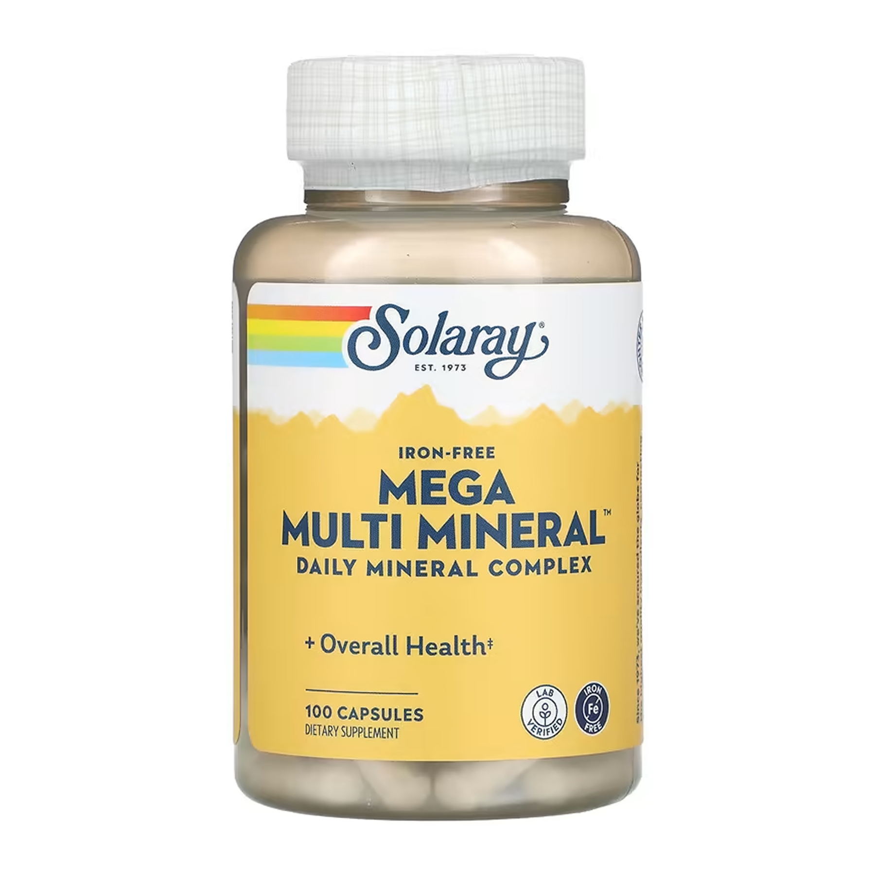 mega-multi-mineral-iron-free-100-caps-96635964964384_3ad6104e9c Mega Multi Mineral Iron-Free - 100 caps - Зображення 1