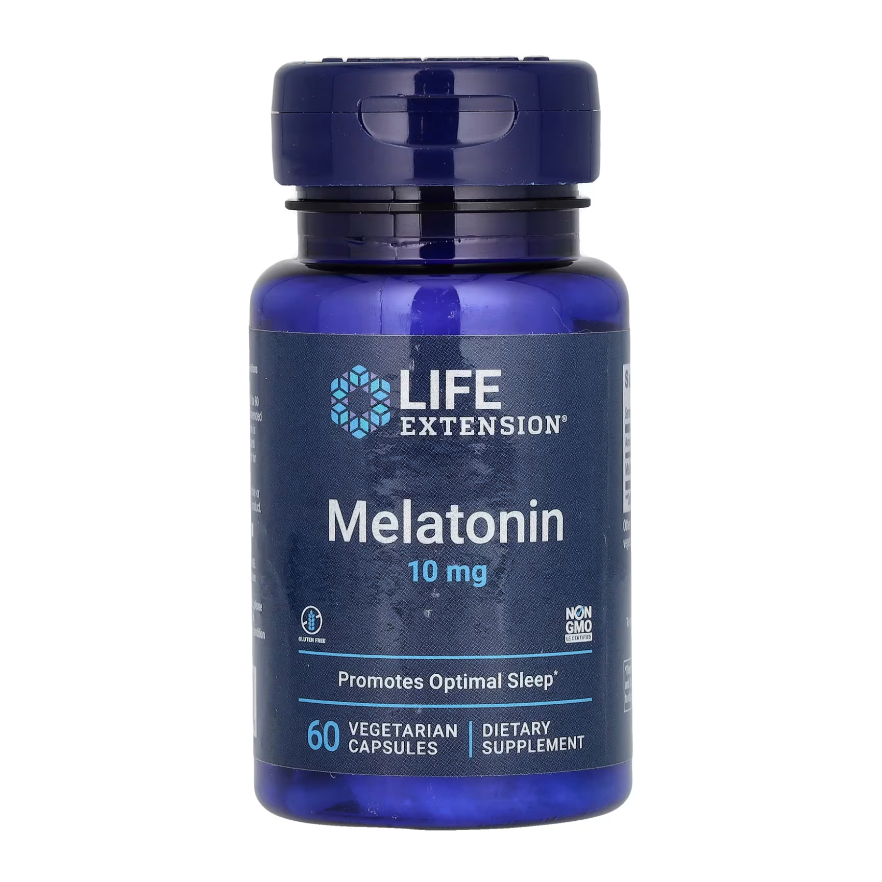melatonin-10-mg-60-veg-caps-56409362643286_68c32069b0 Melatonin 10 mg - 60 veg caps - Зображення 1
