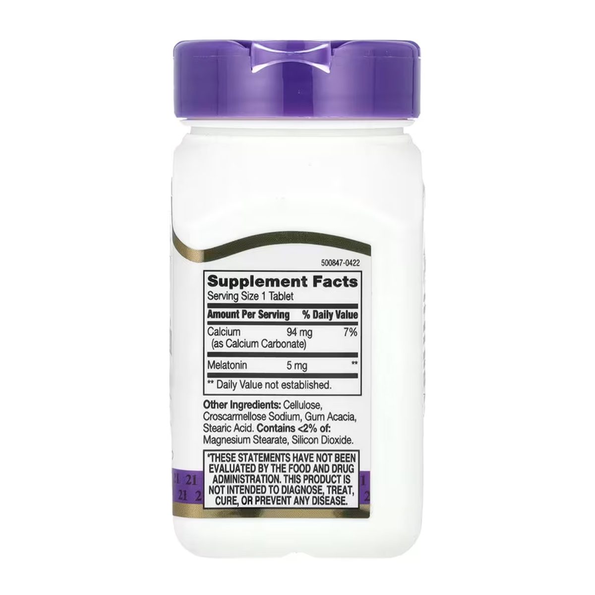 Melatonin 5 mg - 120 tabs - Зображення 2
