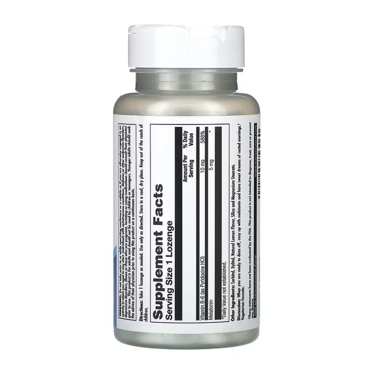Melatonin 5mg - 60 lozenges - Зображення 2