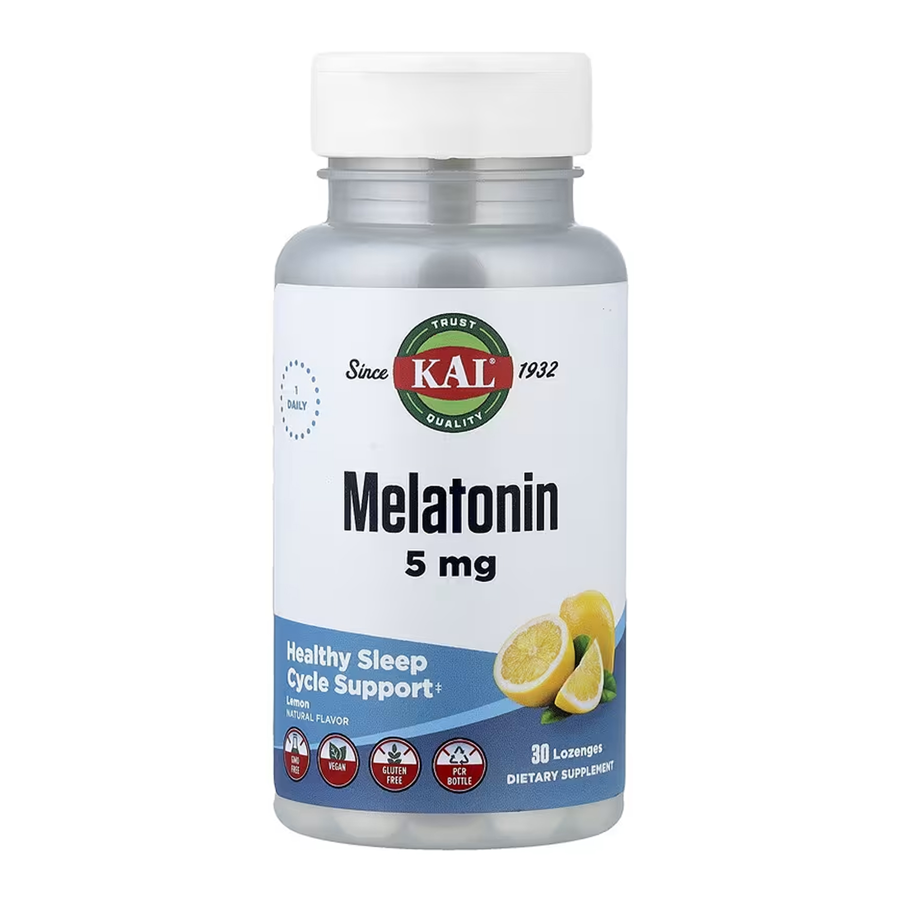 melatonin-5mg-lozenges-84174221111244_1da95c41ac Melatonin 5mg - 30 lozenges - Зображення 1