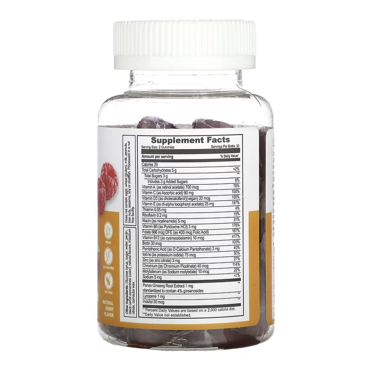 Men's Multivitamin Adult - 60 gummies - Зображення 2