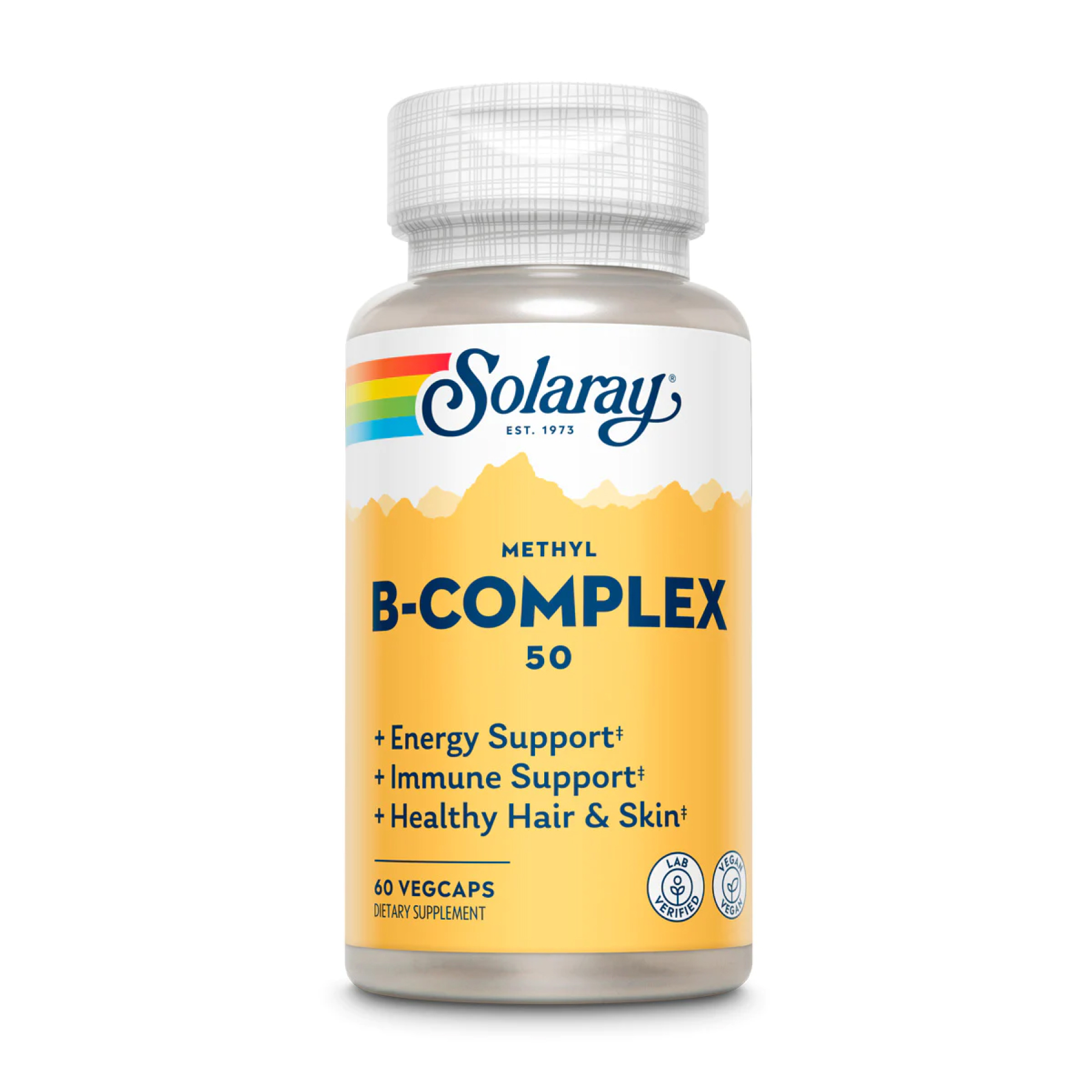 methyl-b-complex-50mg-60-vcaps-26303708962182_19e0faf517 Methyl B-Complex 50mg - 60 vcaps - Зображення 1