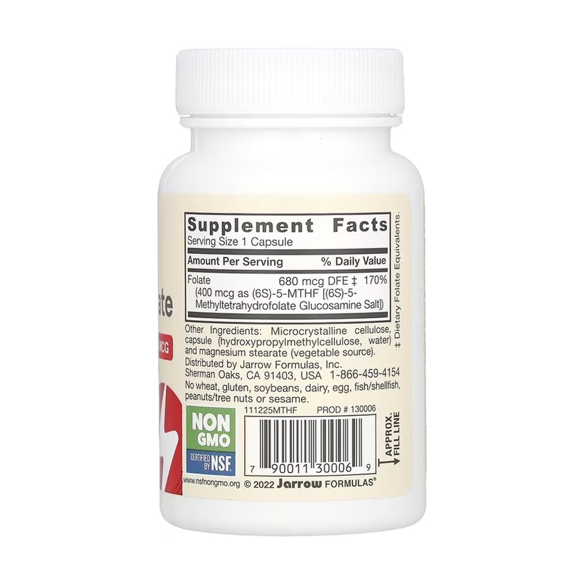 Methyl Folate - 60 vcaps - Зображення 2