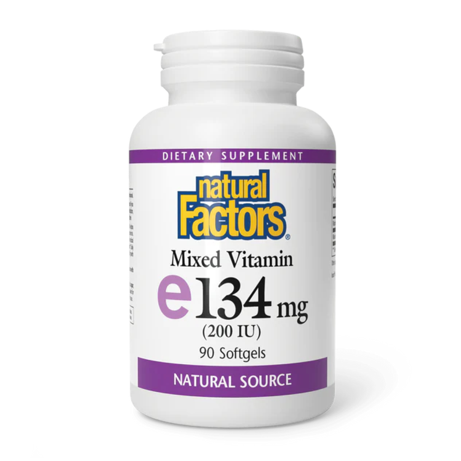 mixed-vitamin-e-134-mg-200-iu-90-softgels-43840288713152_898ef73ff6 Mixed Vitamin E 134 mg (200 IU) - 90 softgels - Зображення 1
