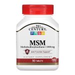 MSM 1000 mg - 90 tabs