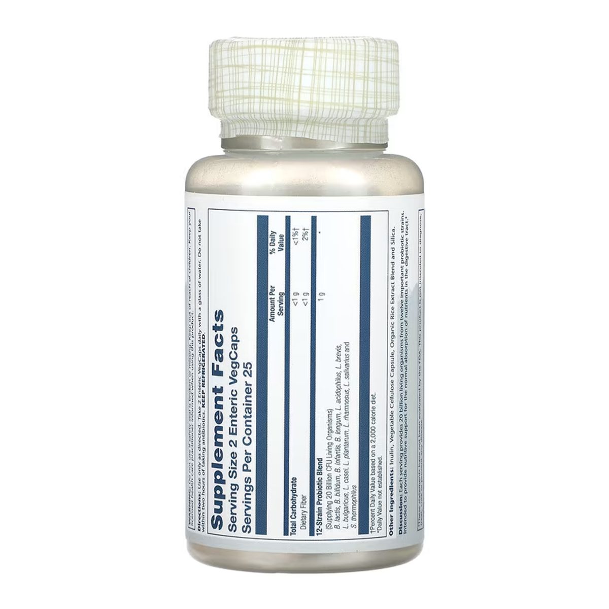 Multidophilus Probiotic 12 Strains - 50 vcaps - Зображення 2