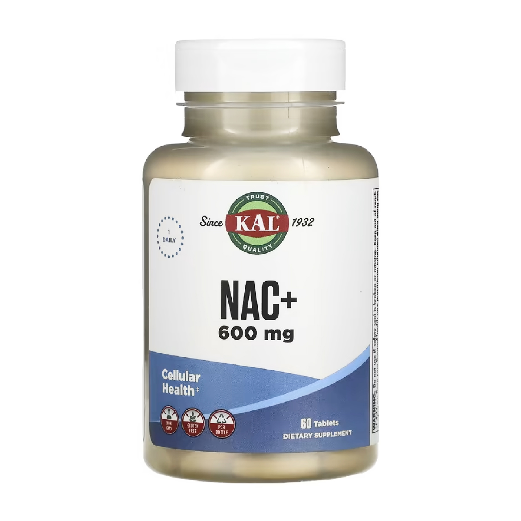 nac-600mg-60-tabs-42521134884532_514be7ebc8 NAC+ 600mg - 60 tabs - Зображення 1