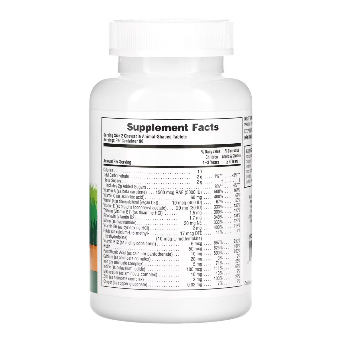 Children’s Multivitamin - 180 tabs Assorted - Зображення 2