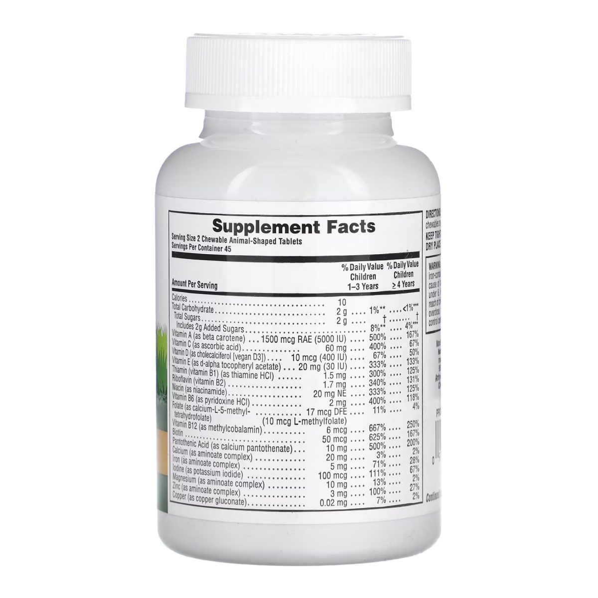 Children’s Multivitamin - 90 tabs Assorted - Зображення 2