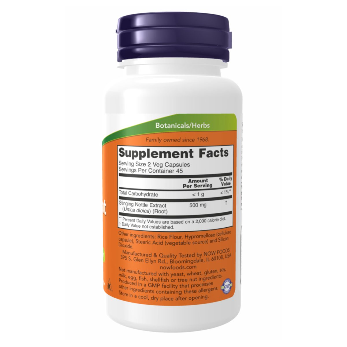 Nettle Root Extract 250mg - 90 vcaps - Зображення 2