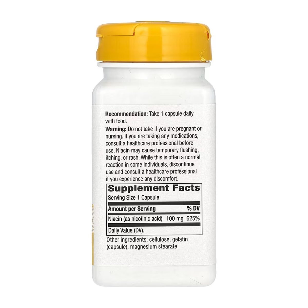 Niacin 100 mg - 100 caps - Зображення 2