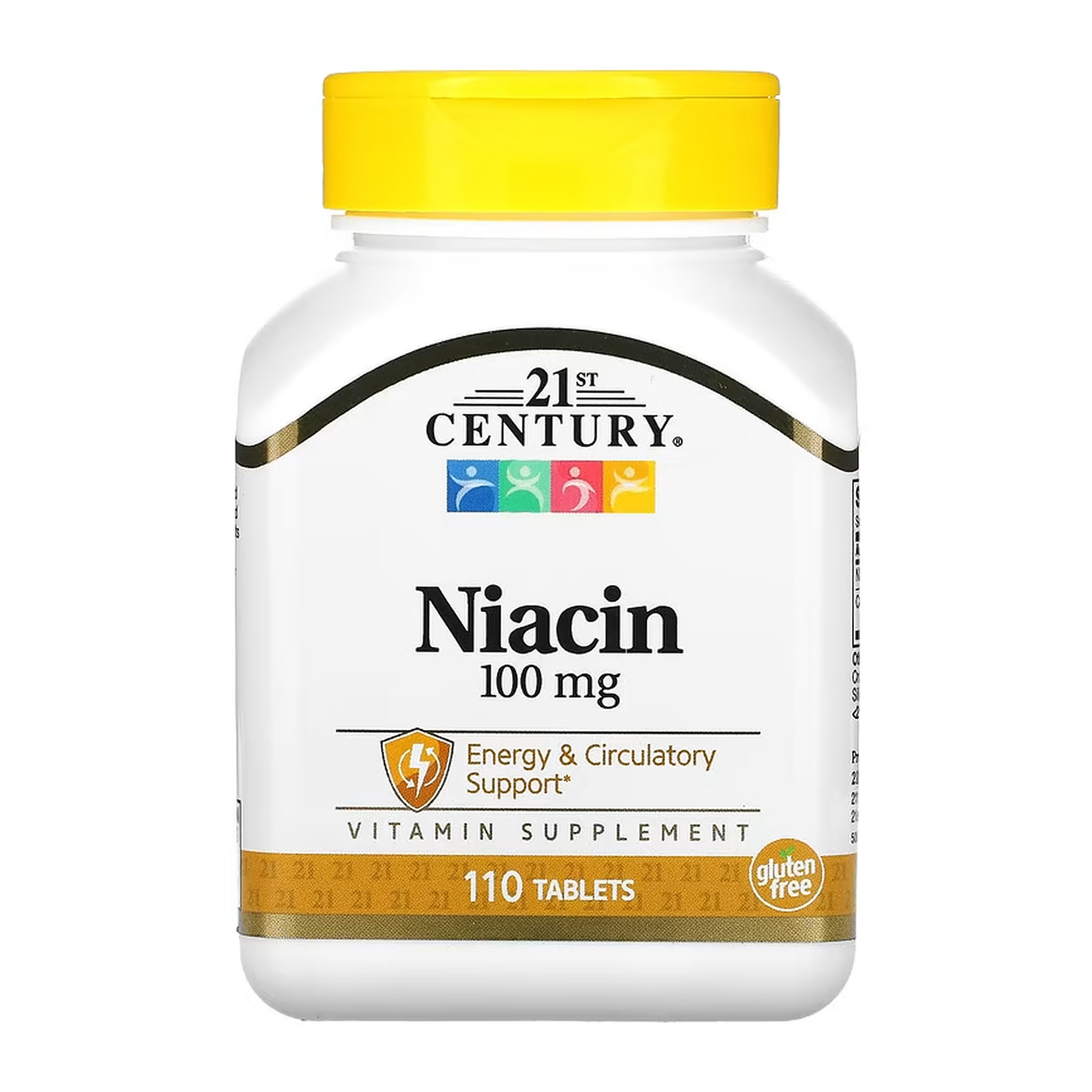 niacin-100-mg-110-tabs-90828537059829_0ea78f2753 Niacin 100 mg - 110 tabs - Зображення 1