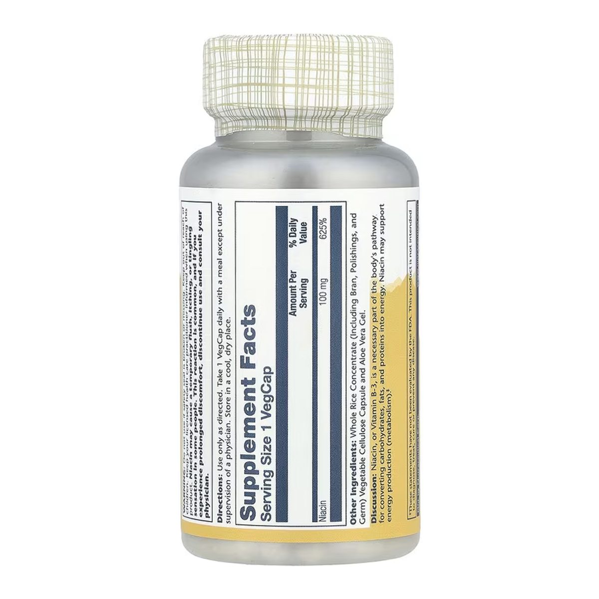 Niacin 100mg - 100 vcaps - Зображення 2