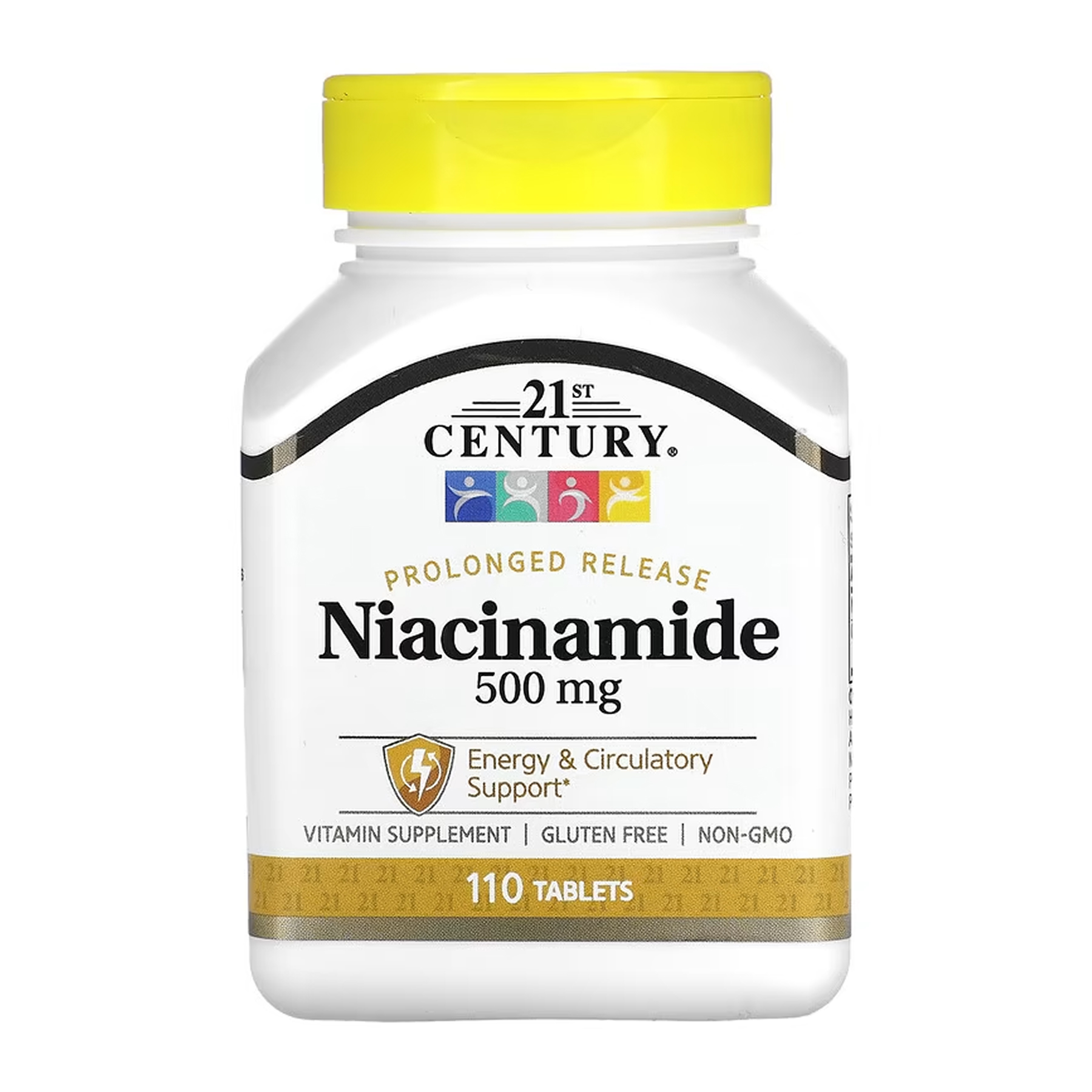 niacinamide-500-mg-110-tabs-45428844042061_cdd1dffb16 Niacinamide 500 mg - 110 tabs - Зображення 1