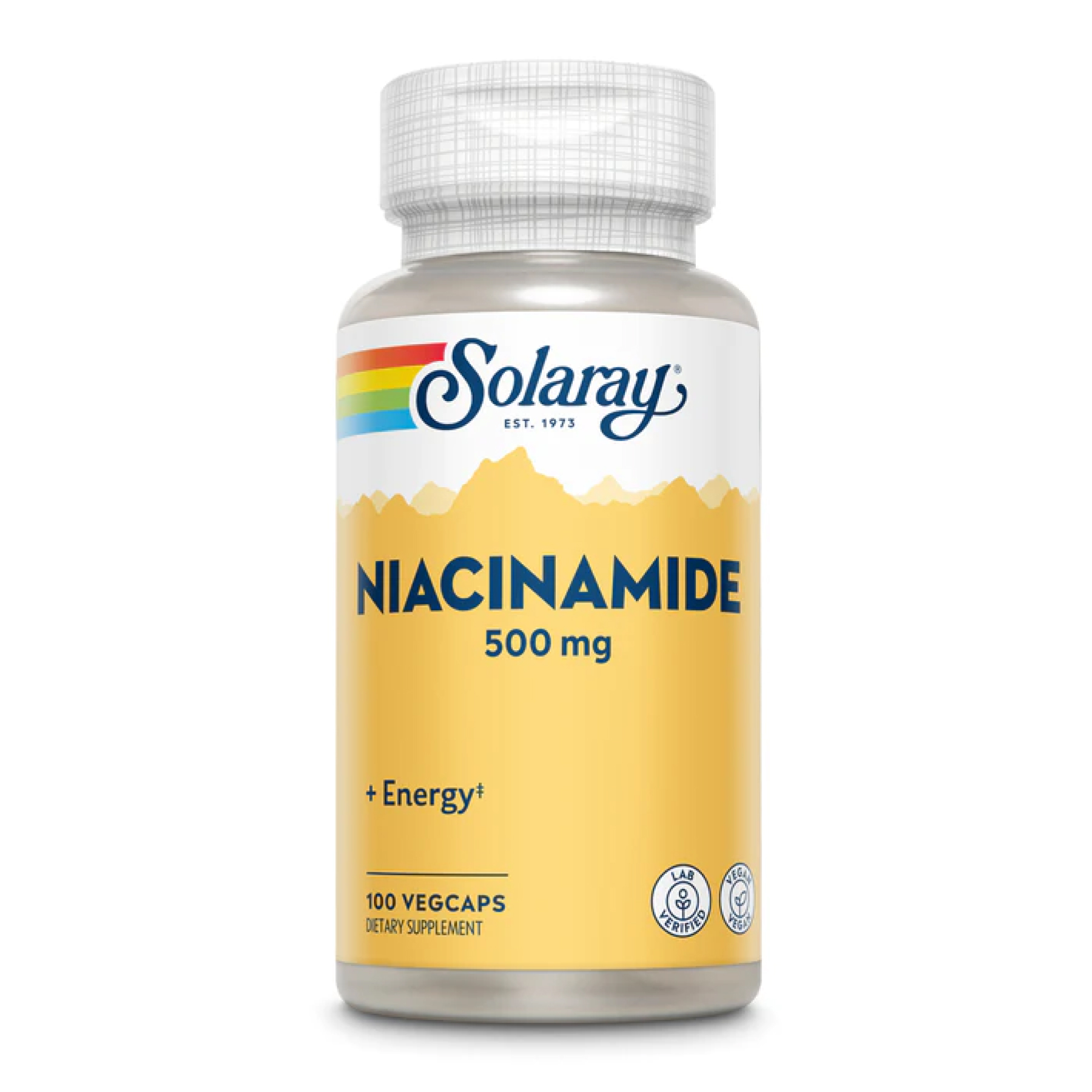 niacinamide-500mg-100ct-79250855612108_5ec0390b2d Niacinamide 500mg - 100 vcaps - Зображення 1