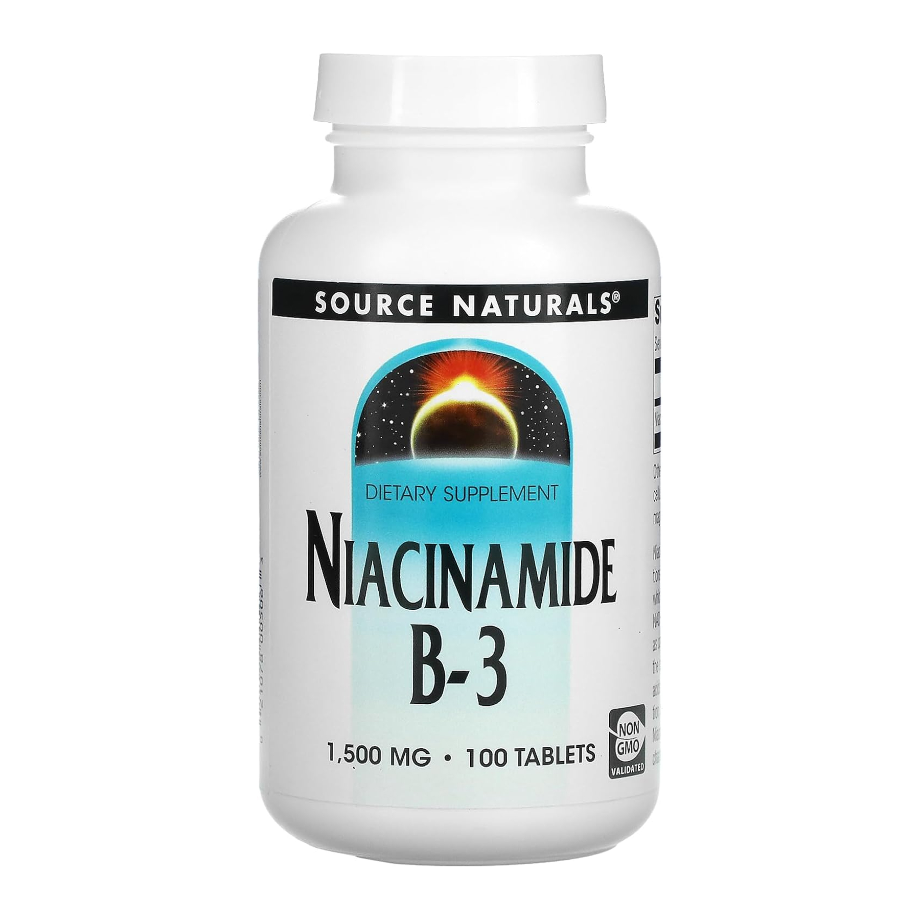niacinamide-b-3-1500-mg-100-tabs-37271923380702_c49d8f8e00 Niacinamide B-3 1500 mg - 100 tabs - Зображення 1