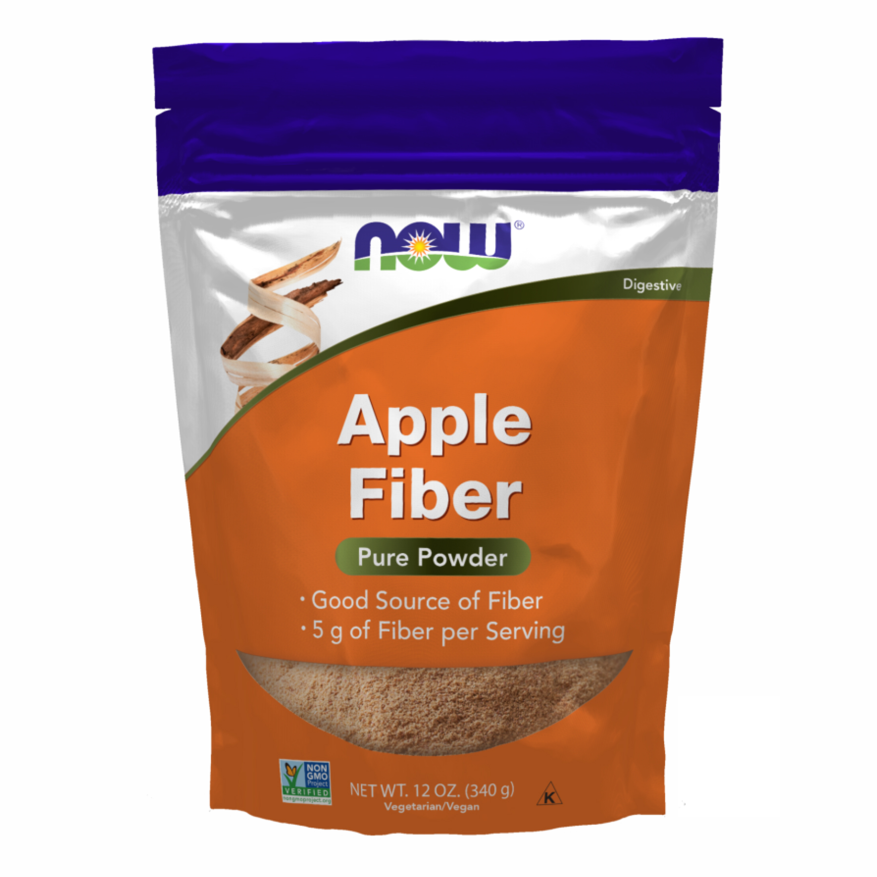 now-foodsapple-fiber-powder-12-ozid-90709924815097_037fae98d7 Apple Fiber Powder - 12 Oz - Зображення 1