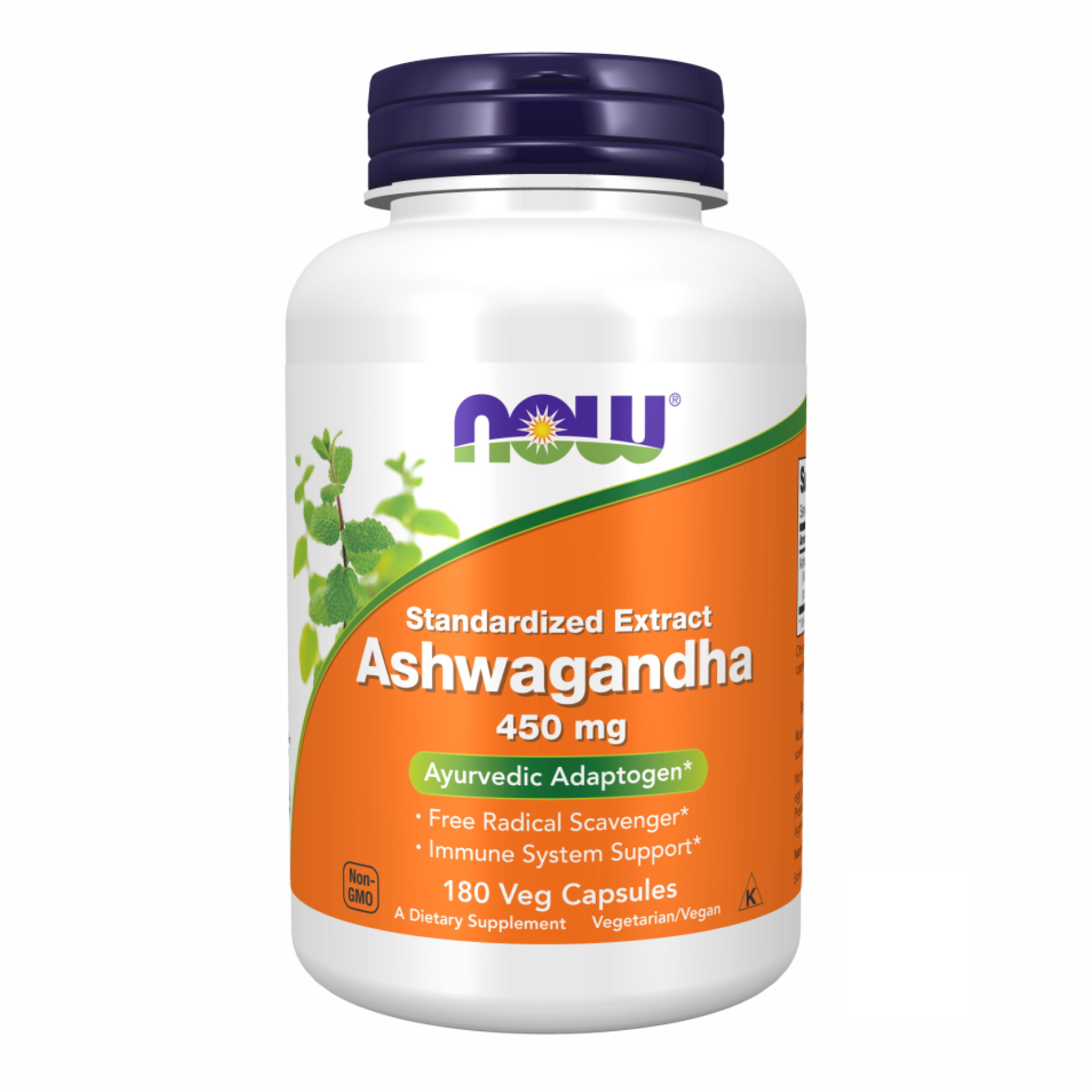 now-foodsashwagandha-450-mg-90-vcaps-24415242448521_7325109b7d Ashwagandha 450 mg - 180 vcaps - Зображення 1