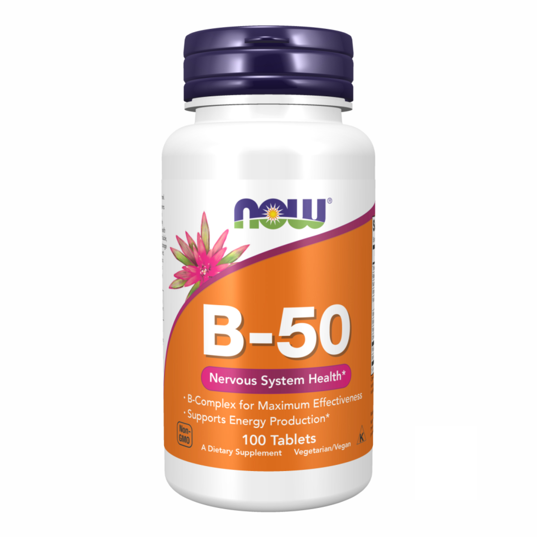 now-foodsb-50-100-tabs-90227147915462_2fca7758c1 B-50 - 100 tabs - Зображення 1
