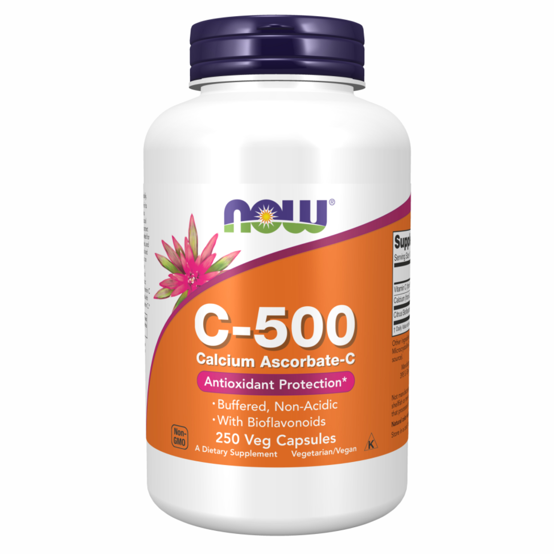 now-foodsc-500-ascorbate-250-vcaps-86513486009768_de81568f74 C-500 Ascorbate - 250 vcaps - Зображення 1