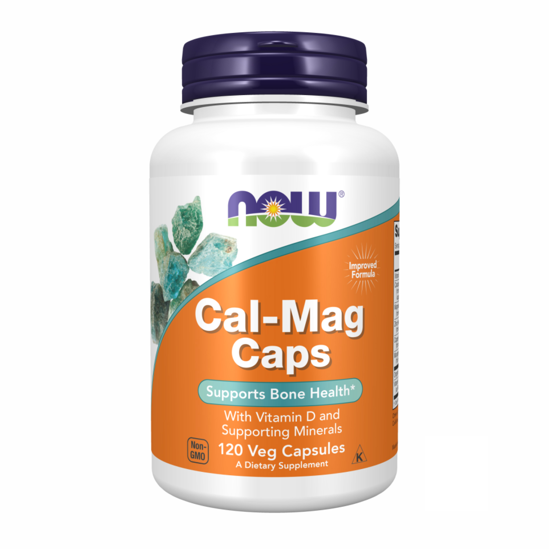 now-foodscal-mag-caps-120-caps-28745394449697_7f2ebe3f5a Cal-Mag Caps - 120 caps - Зображення 1
