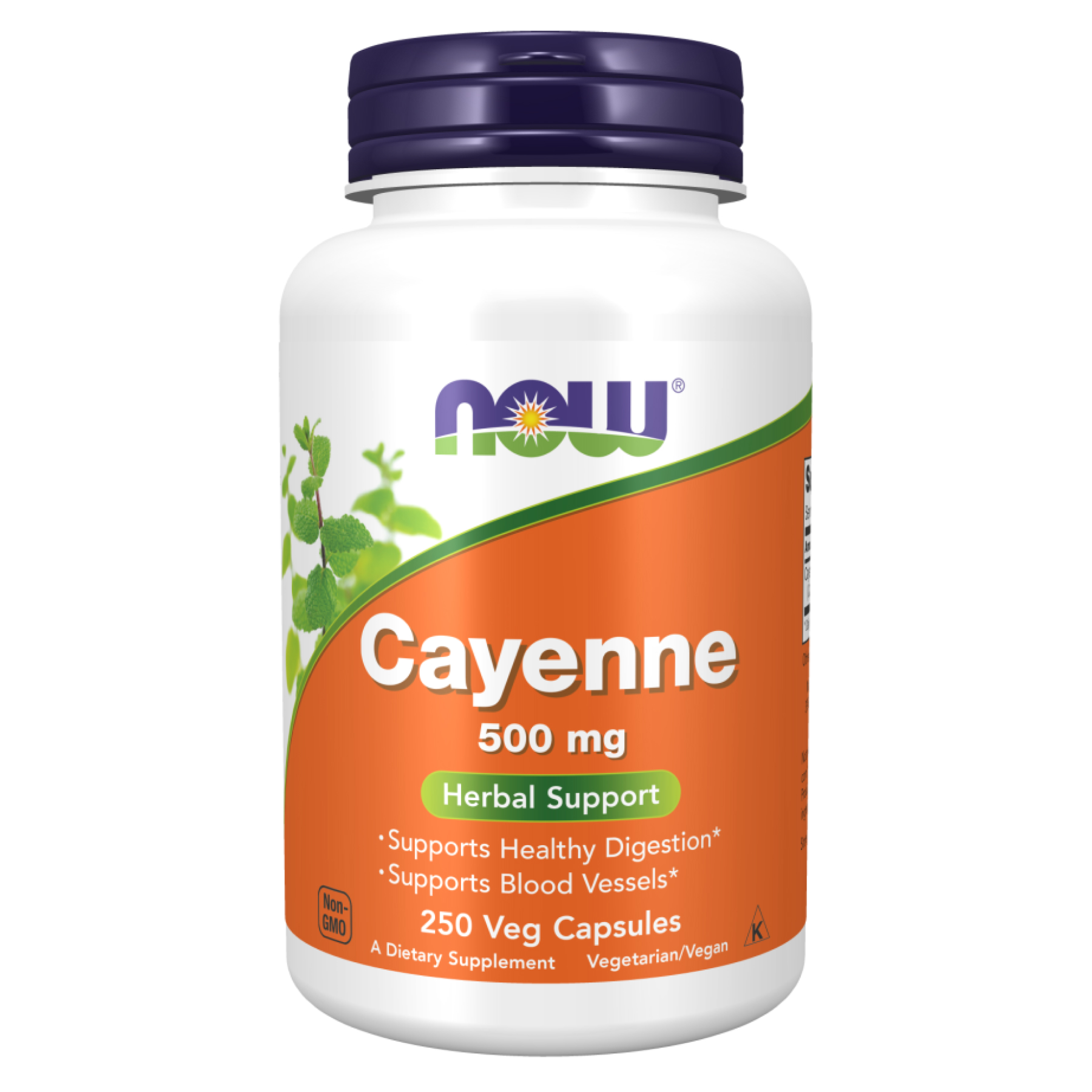 now-foodscayenne-500mg-250-vcaps-11651372474625_9c1d3080bb Cayenne 500mg - 250 vcaps - Зображення 1