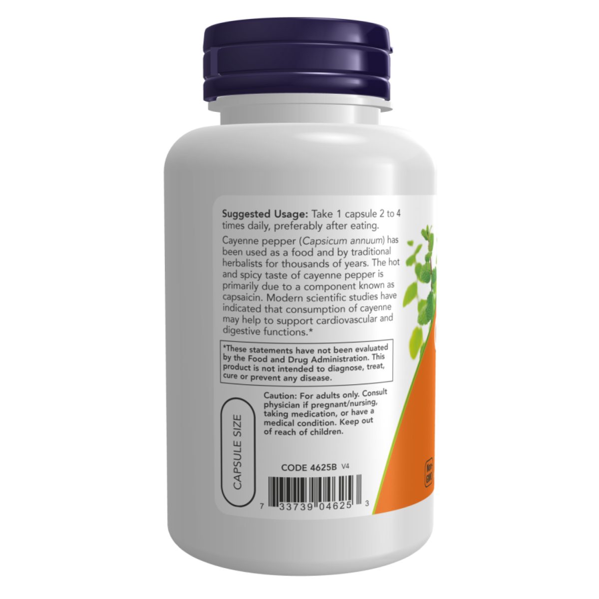 Cayenne 500mg - 250 vcaps - Зображення 3