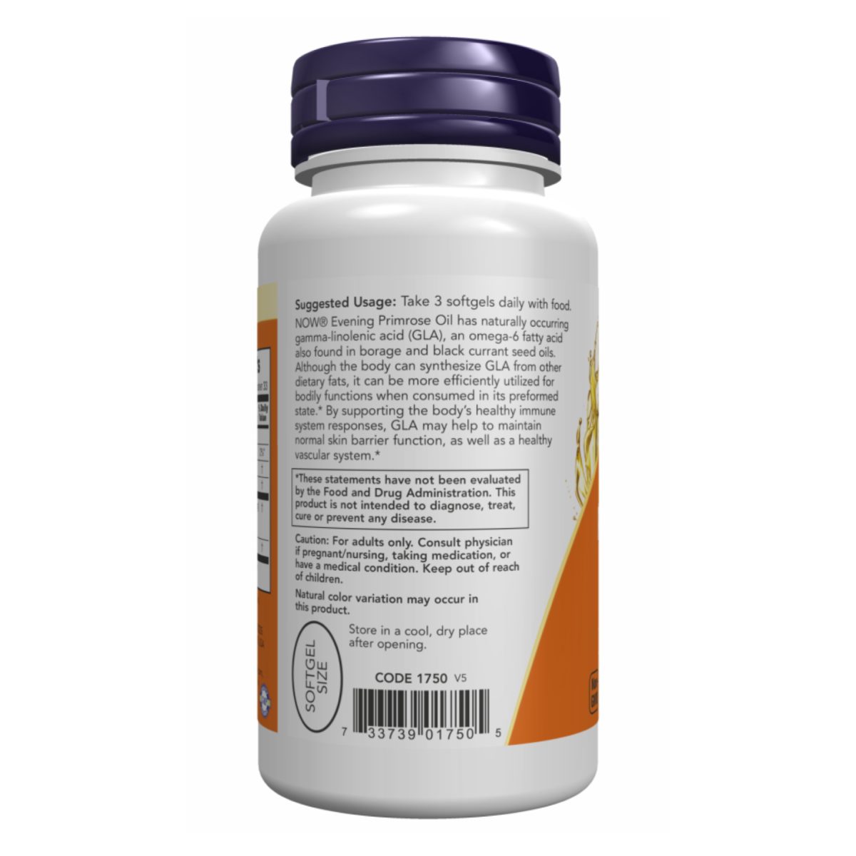 Evening Primrose 500mg - 100 sgels - Зображення 3